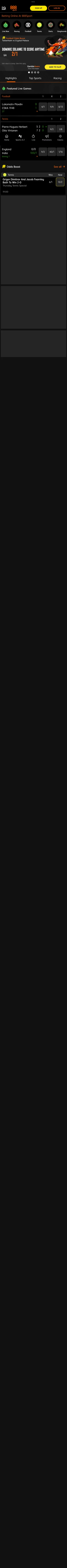 888sport — Homepage (2026-03-05)