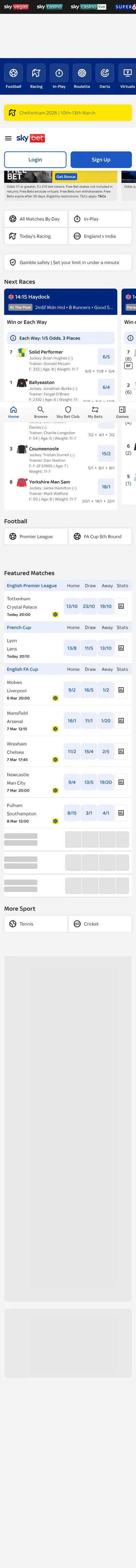Sky Bet — Homepage (2026-03-05)