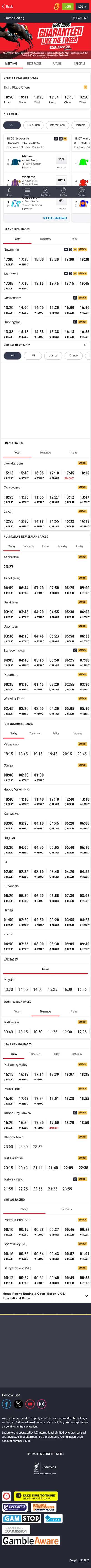 Ladbrokes — Racing (Logged Out)