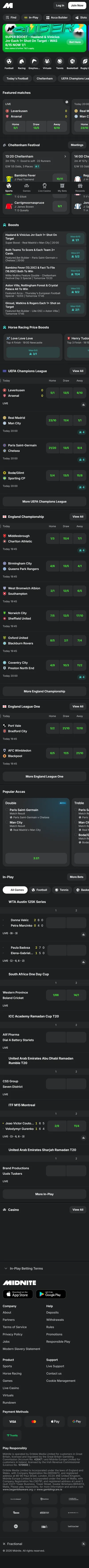 Midnite — Homepage (2026-03-11)