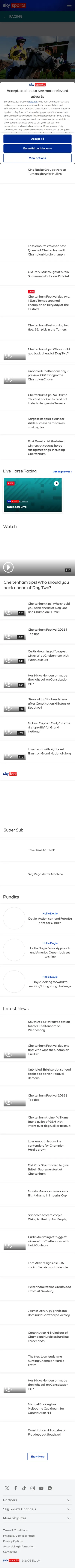 Sky Sports — Racing (Logged Out)