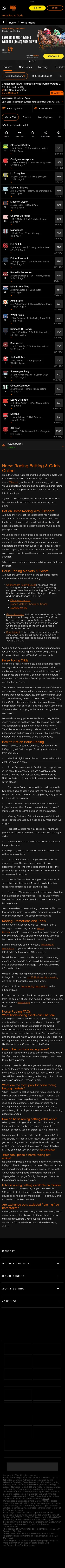 888sport — Racing (Logged Out)