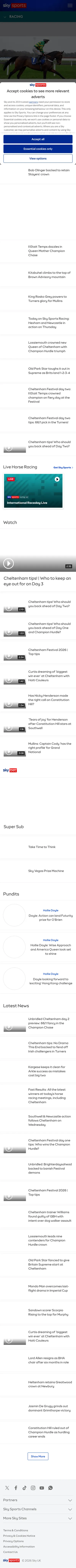 Sky Sports — Racing (Logged Out)