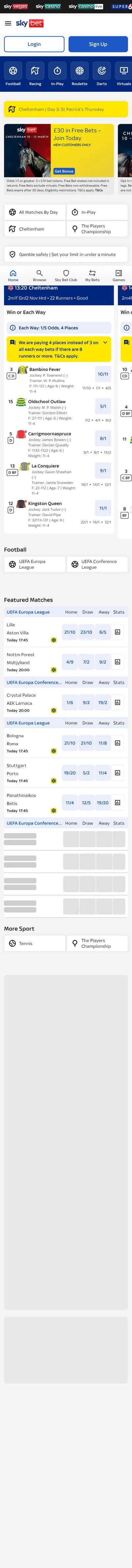 Sky Bet — Homepage (2026-03-12)