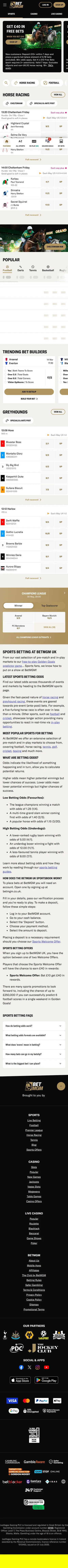 BetMGM — Homepage (2026-03-13)