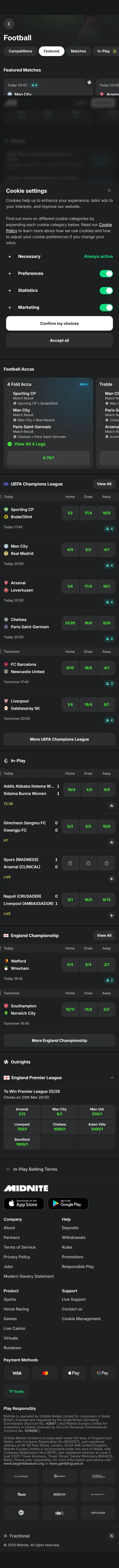 Midnite — Football (Logged Out)