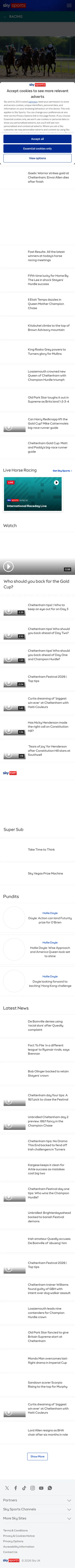 Sky Sports — Racing (Logged Out)