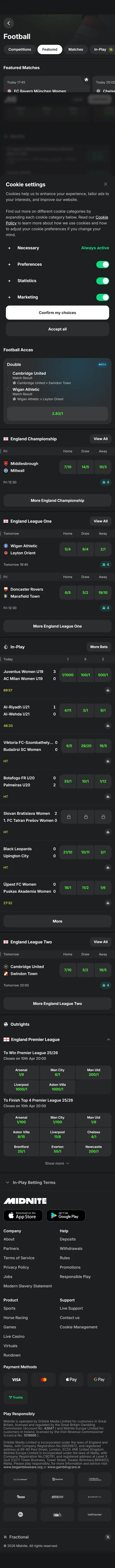 Midnite — Football (Logged Out)