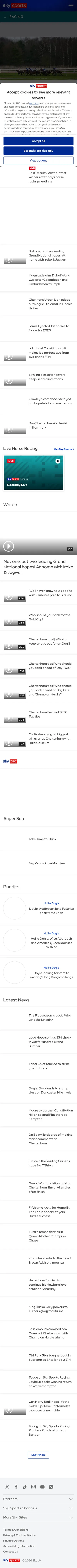 Sky Sports — Racing (Logged Out)